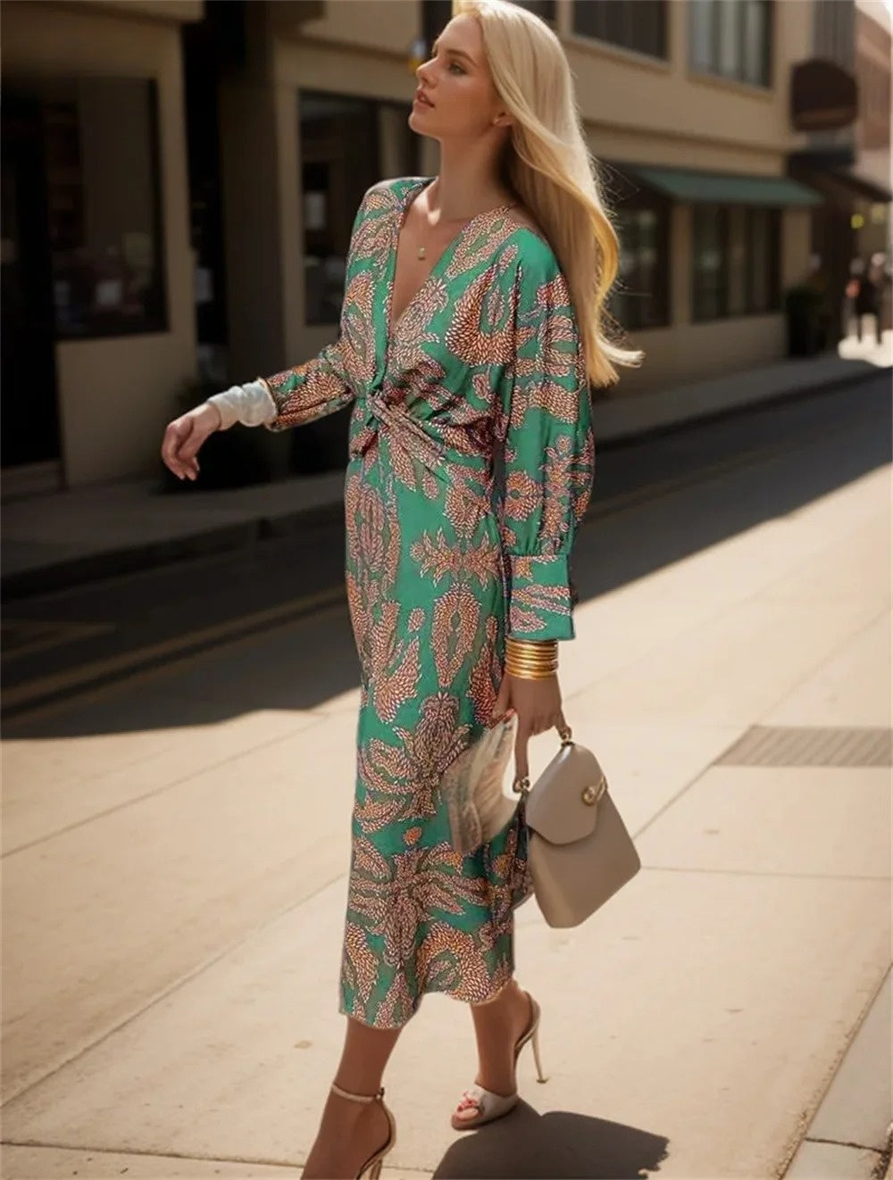 Vestido Alessandra-Elegancia sin Esfuerzo para el Verano