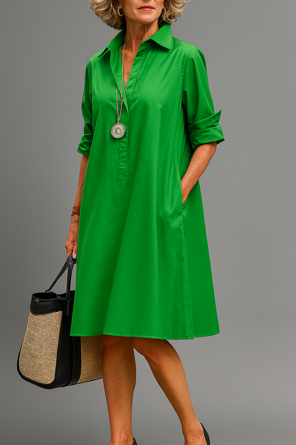 CLARA | VESTIDO MIDI ELEGANTE