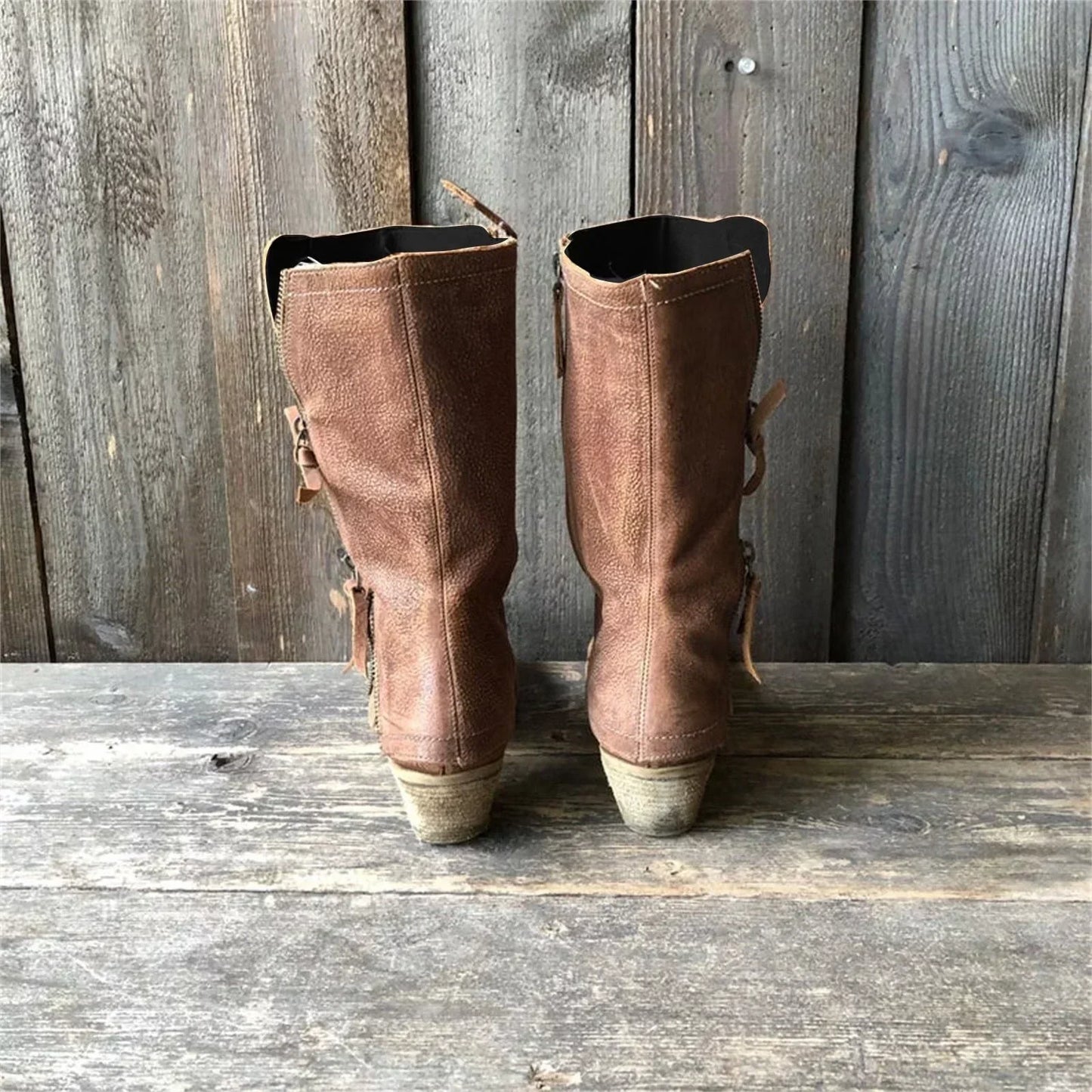 Lourdes | Botas Cowgirl de Invierno con Forro Cálido