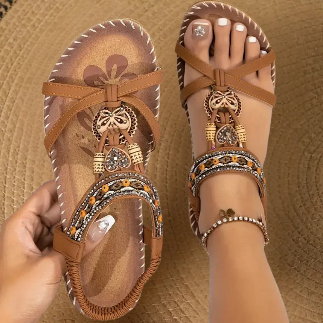 Nada | Sandalias Ortopédicas Estilo Ibiza para Comodidad y Elegancia