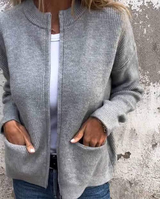 ERA - Chaqueta de punto de algodón