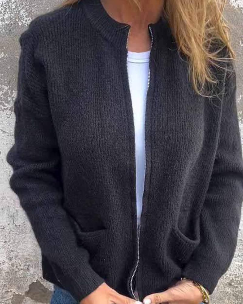 ERA - Chaqueta de punto de algodón