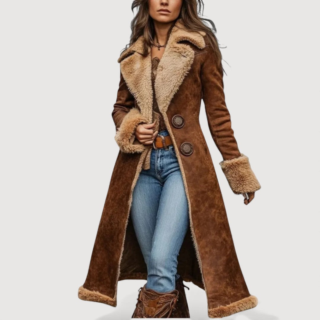 Arielle | Abrigo Shearling Elegante y Acogedor