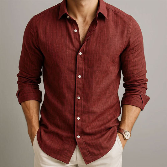 LEO | CAMISA DE LINO SOFT-TOUCH