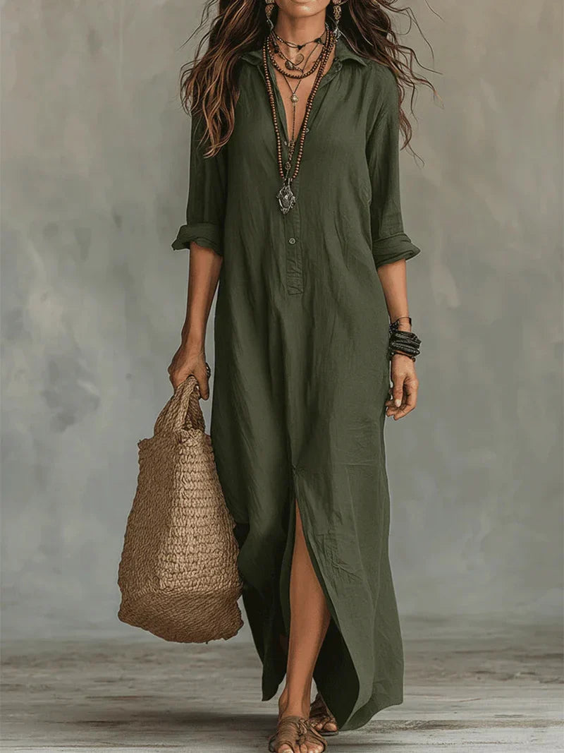 WILLOW | Vestido Maxi Elegante Sin Esfuerzo