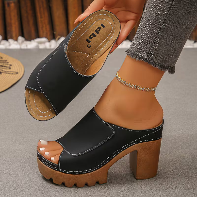 GIULIA | SANDALIAS ORTOPÉDICAS ELEGANTES DE TACÓN