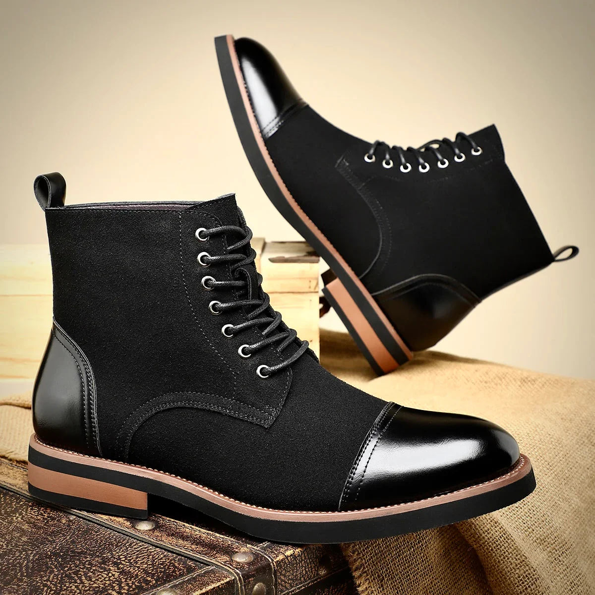 Oliver Ashford | Botas Oxford de Cuero Premium