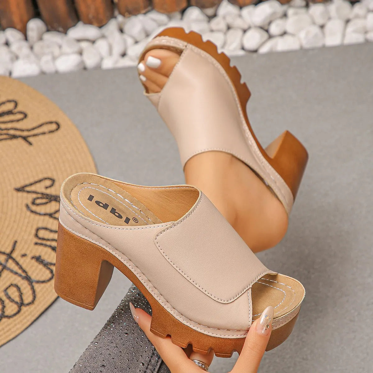 GIULIA | SANDALIAS ORTOPÉDICAS ELEGANTES DE TACÓN
