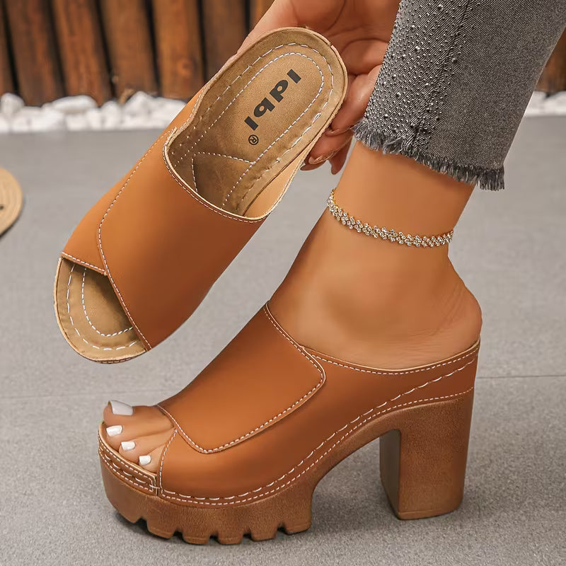 GIULIA | SANDALIAS ORTOPÉDICAS ELEGANTES DE TACÓN