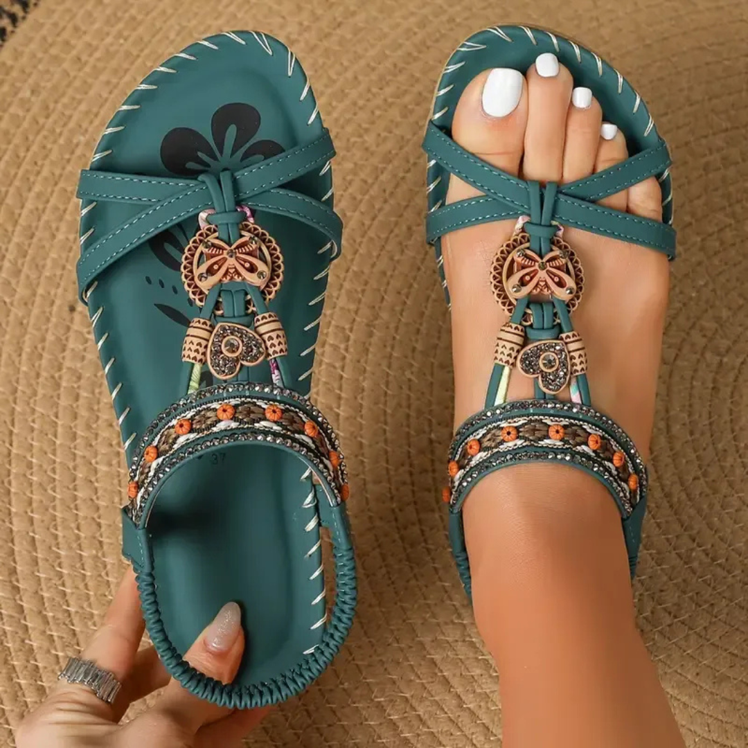 Nada | Sandalias Ortopédicas Estilo Ibiza para Comodidad y Elegancia