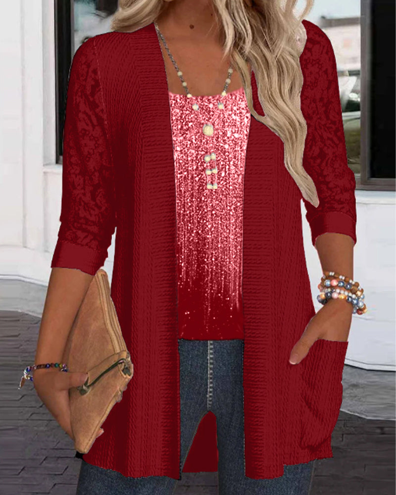 Jessica | Top Moderno con Efecto Doble Prenda