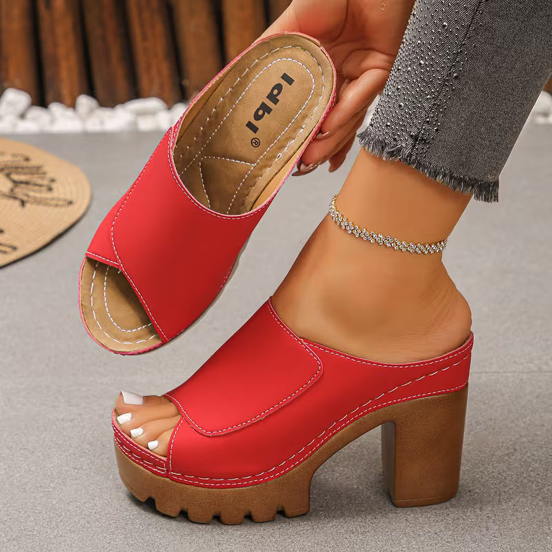GIULIA | SANDALIAS ORTOPÉDICAS ELEGANTES DE TACÓN