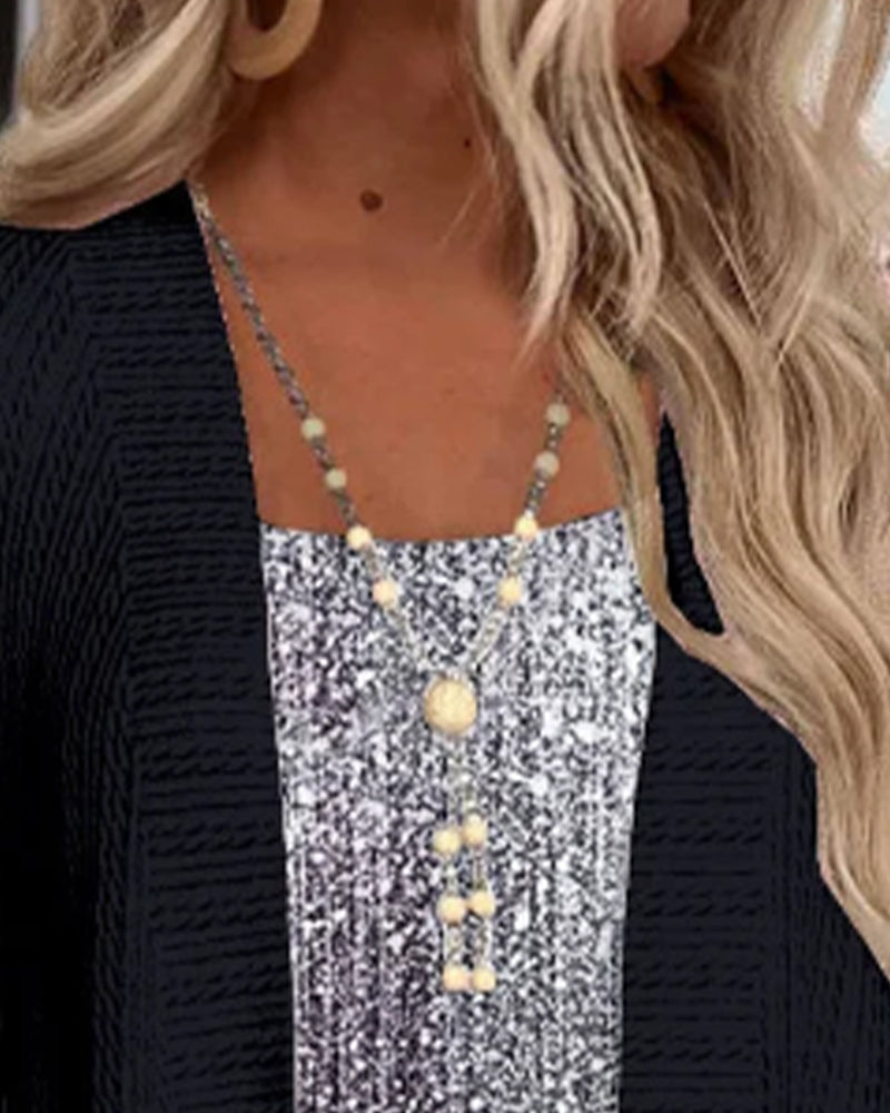 Jessica | Top Moderno con Efecto Doble Prenda