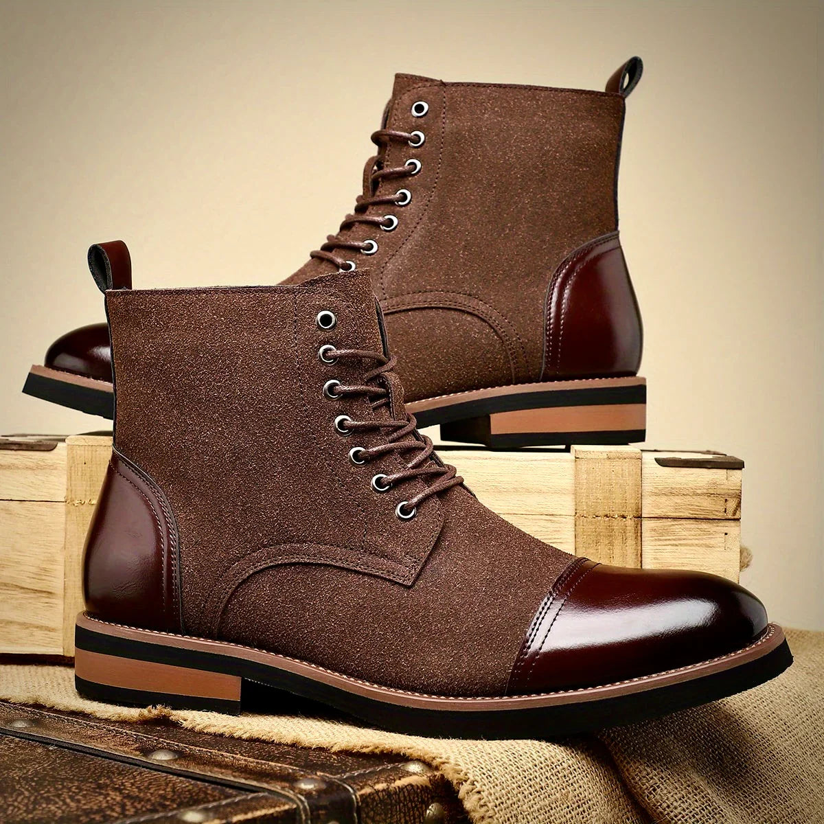 Oliver Ashford | Botas Oxford de Cuero Premium