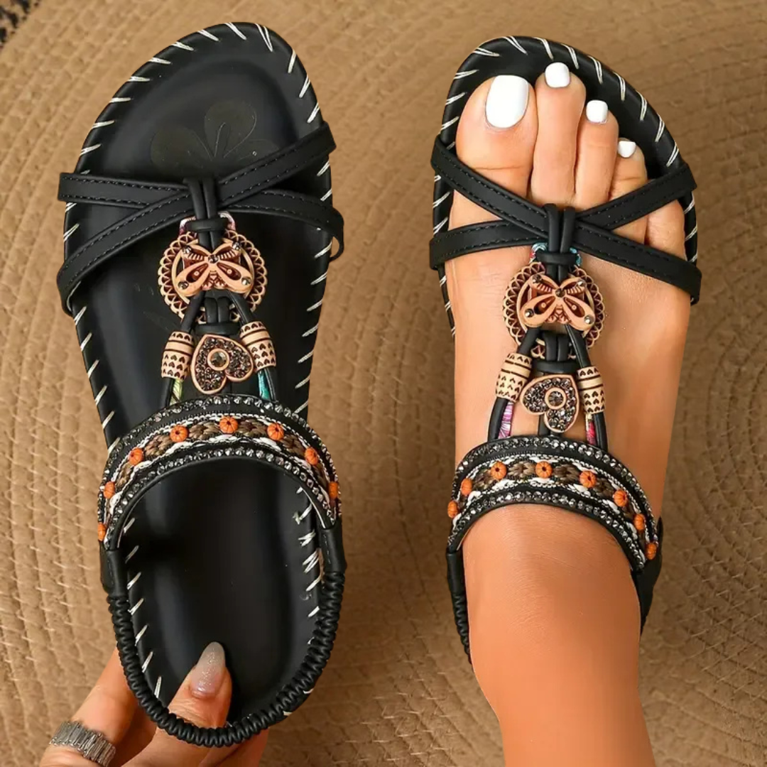 Nada | Sandalias Ortopédicas Estilo Ibiza para Comodidad y Elegancia