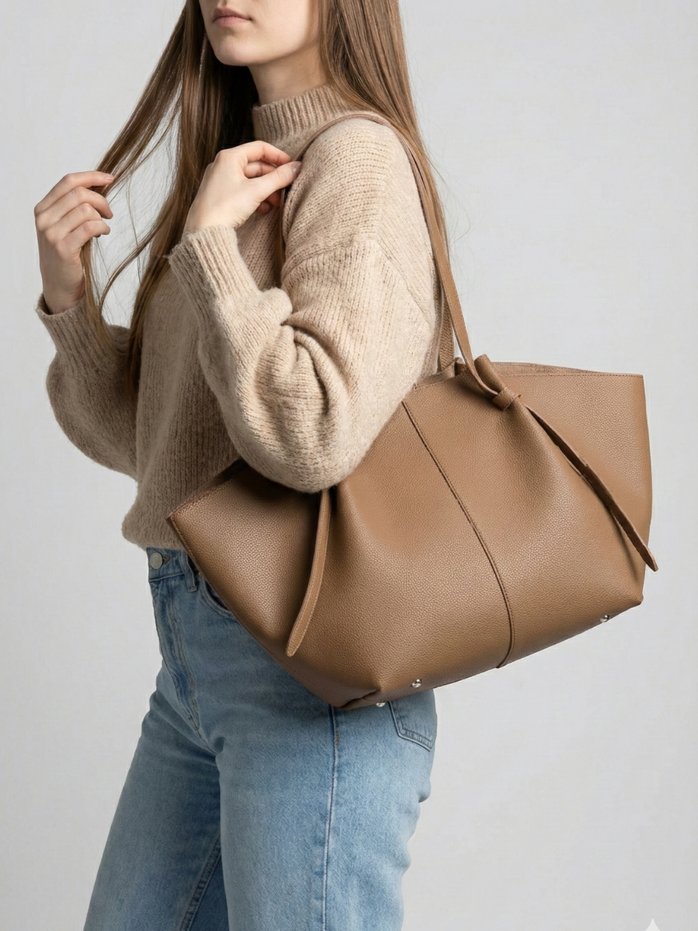 Bolso Tote Sarah de Cuero Premium