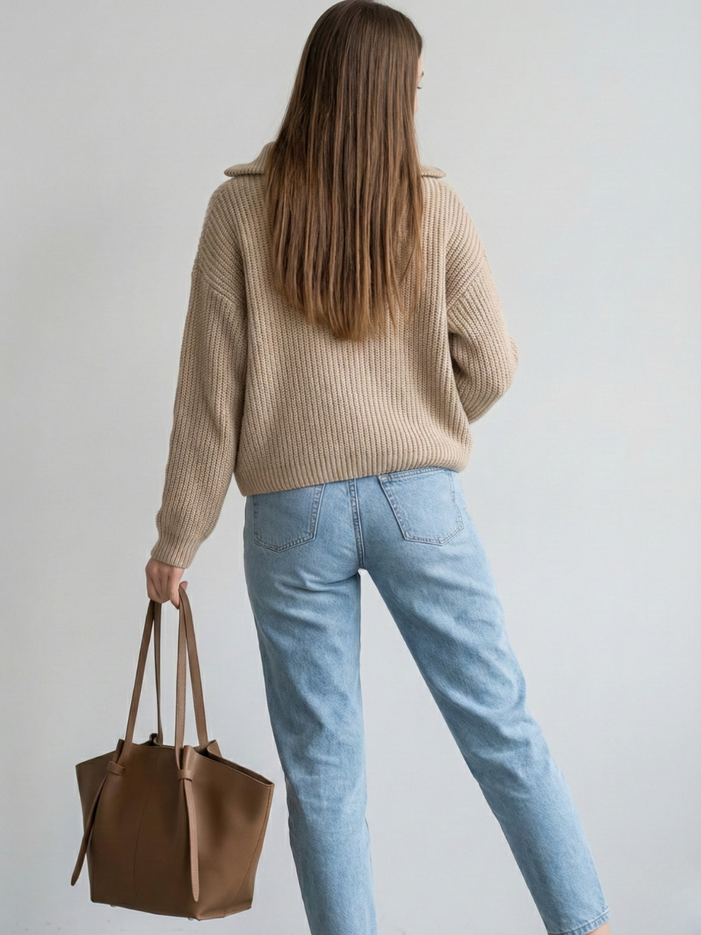 Bolso Tote Sarah de Cuero Premium