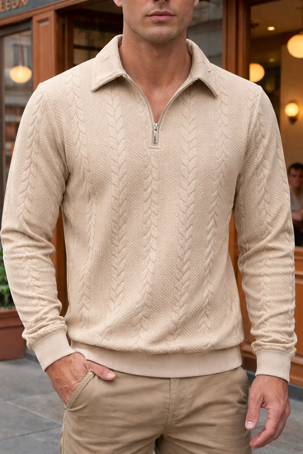 KENSLOW | JERSEY PREMIUM CON MEDIA CREMALLERA