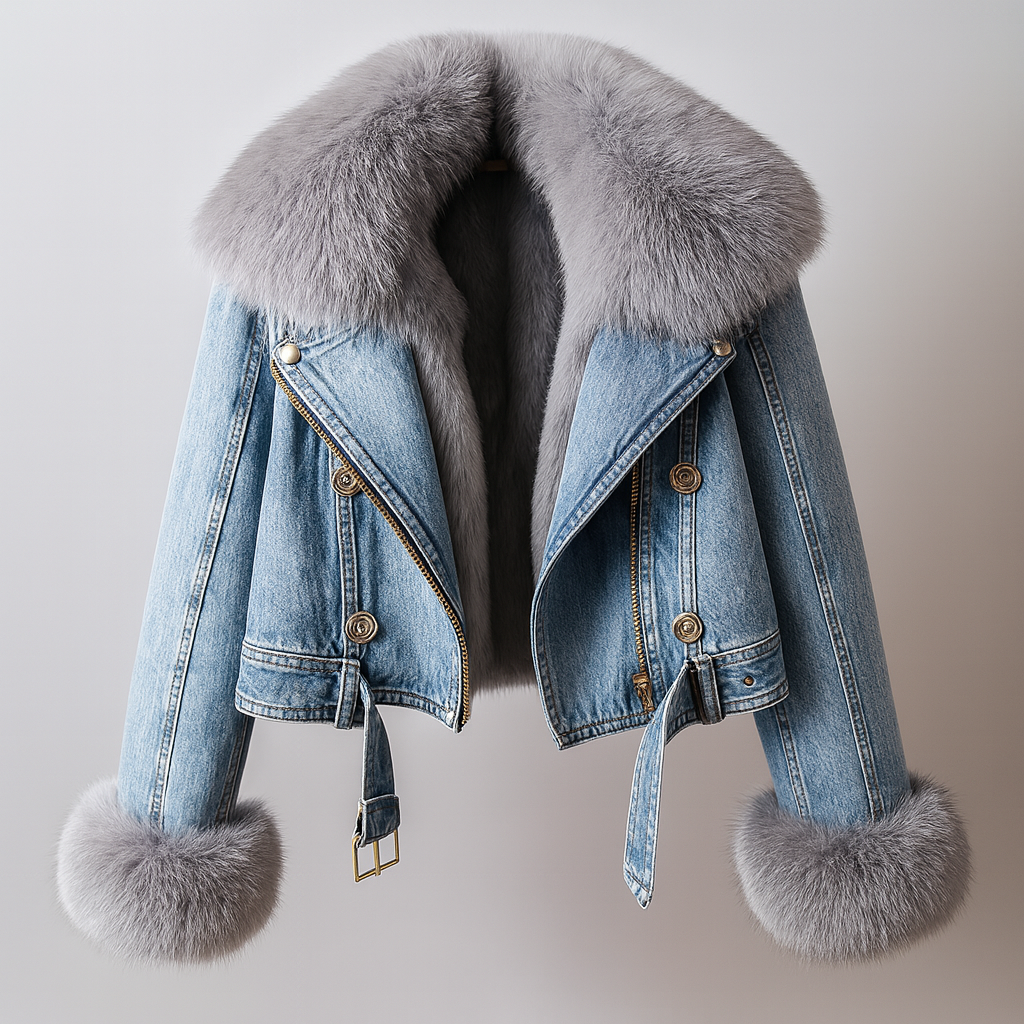 INERA | Chaqueta Vaquera Clásica de Estilo Vintage