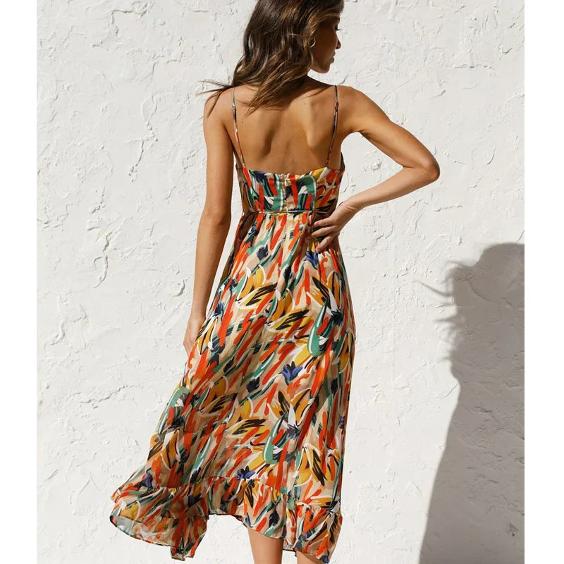 Clara elegante vestido largo
