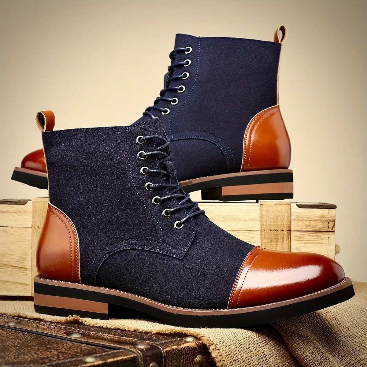 Oliver Ashford | Botas Oxford de Cuero Premium