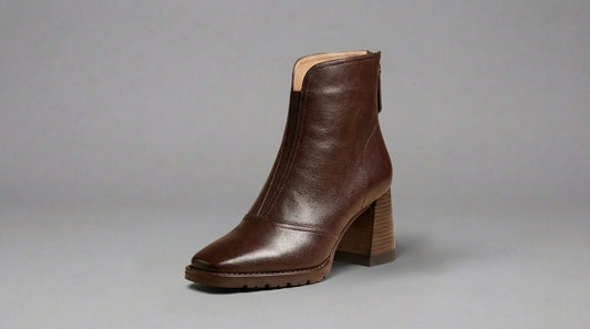 Claudi | Botines Lujosos con Tacón Medio