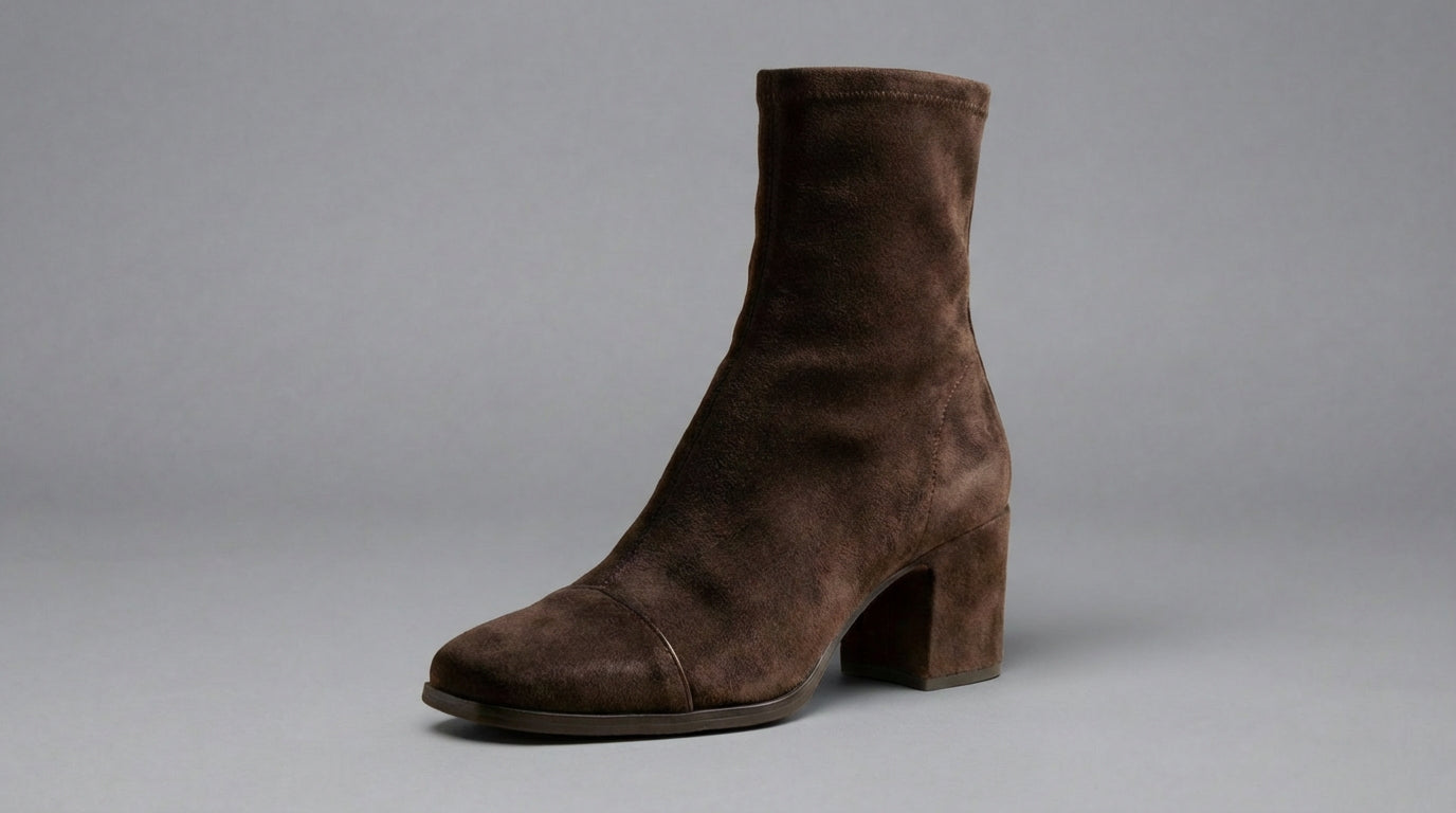 Capucine | Botines Elegantes de Ante para Mujer