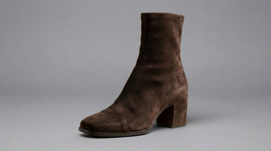 Capucine | Botines Elegantes de Ante para Mujer