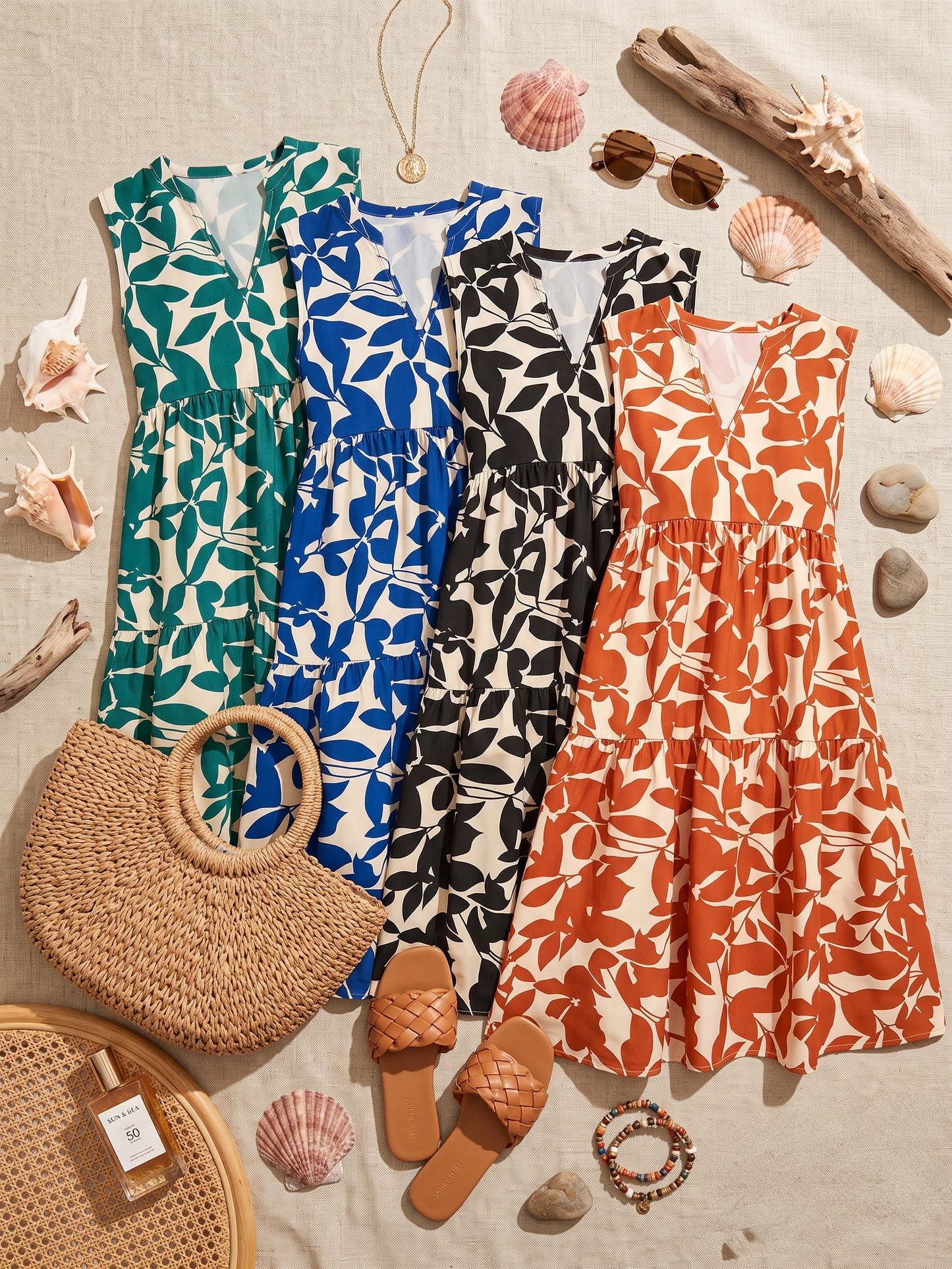 TASHA | Vestido Midi Fluido y Favorecedor
