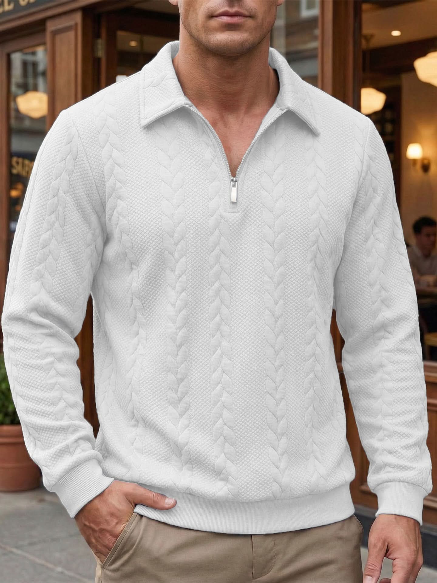 KENSLOW | JERSEY PREMIUM CON MEDIA CREMALLERA