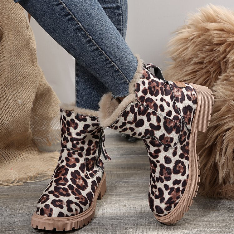 Botas con forro polar para mujer