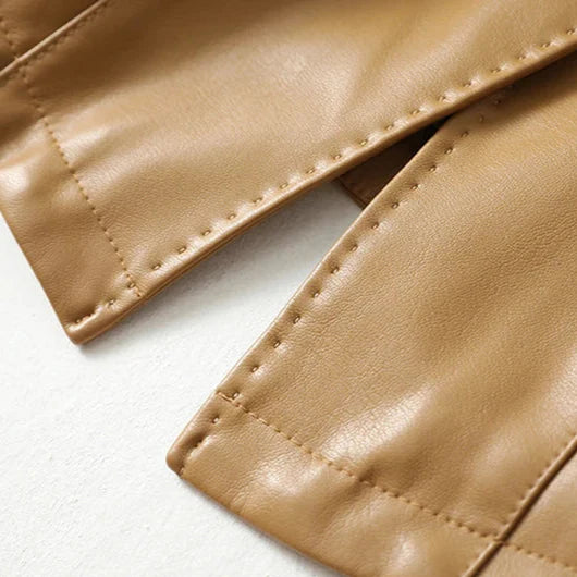 Rivera | Blazer de Cuero Premium