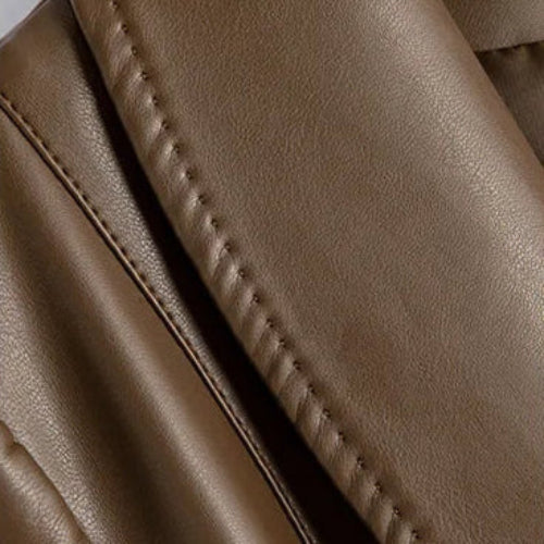 Riviera | Blazer de Cuero Elegante