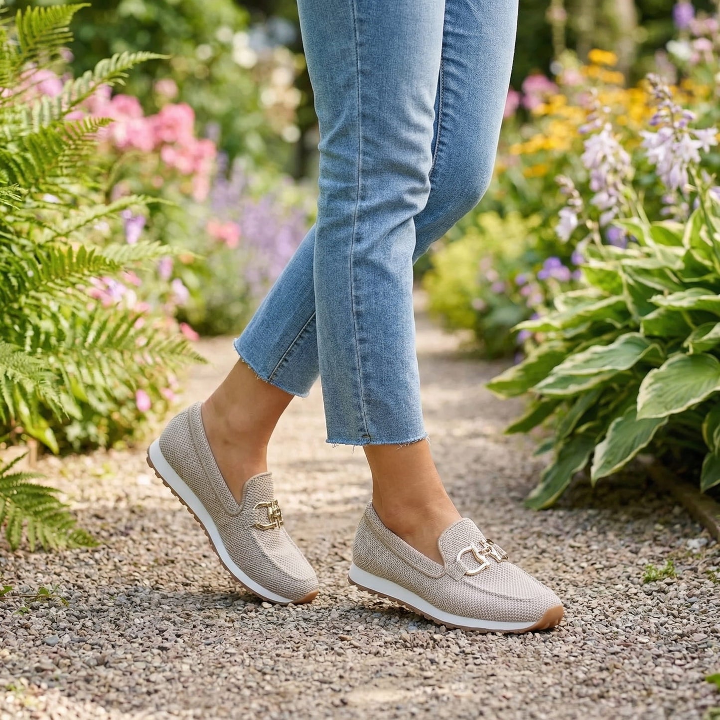 Lili | Zapatillas Mocasín Ortopédicas