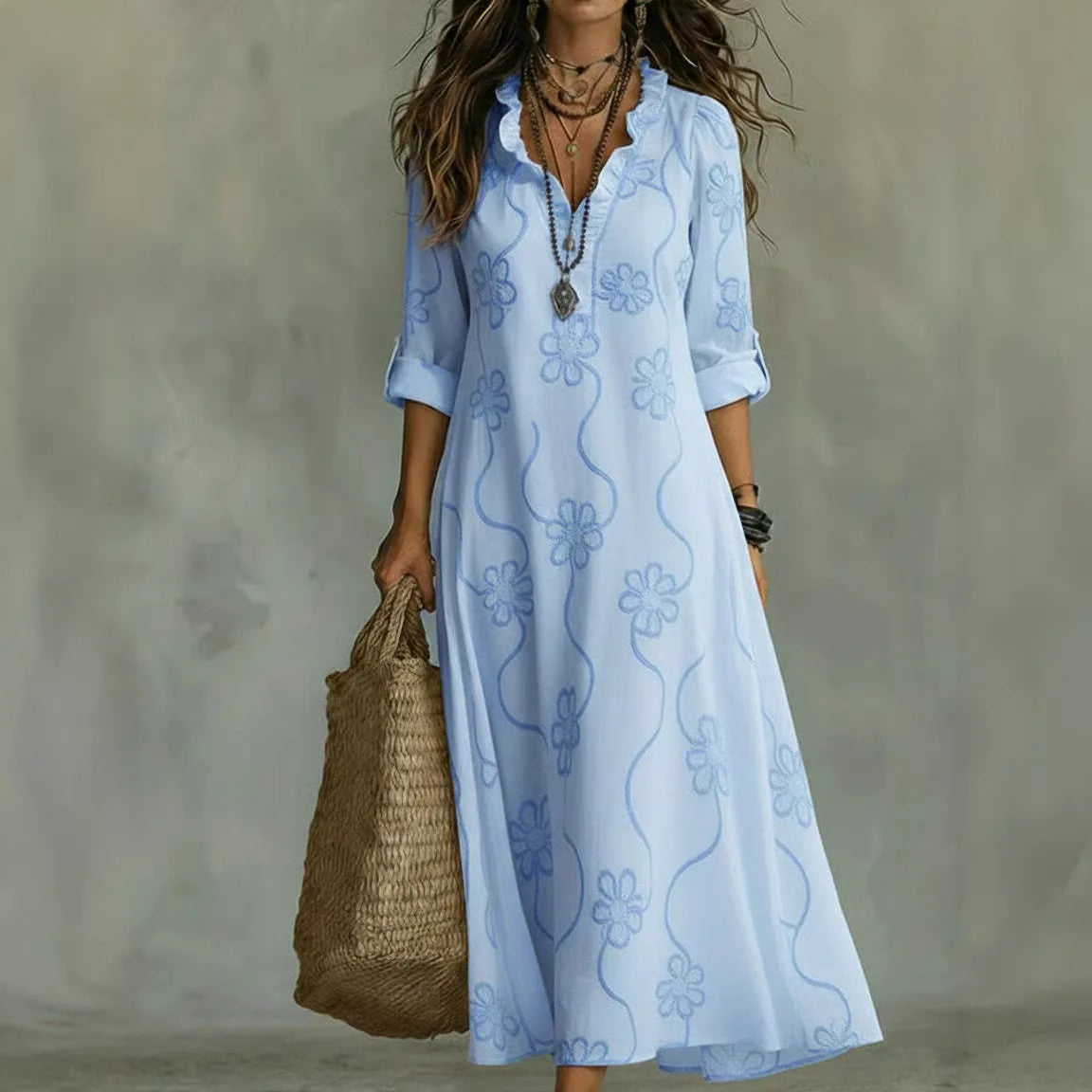 SIENNA™ | VESTIDO DE VERANO FLORAL MOLDEADOR