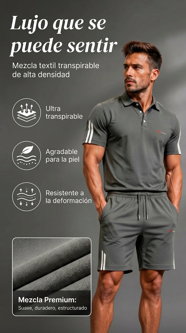 CARLOS | CONJUNTO MODERNO PREMIUM DE DOS PIEZAS