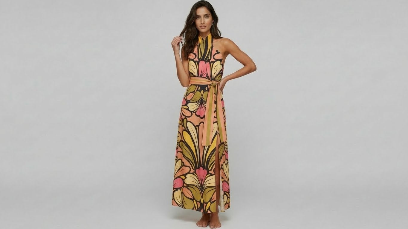 Portugal vestido tropical