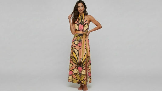 Portugal vestido tropical