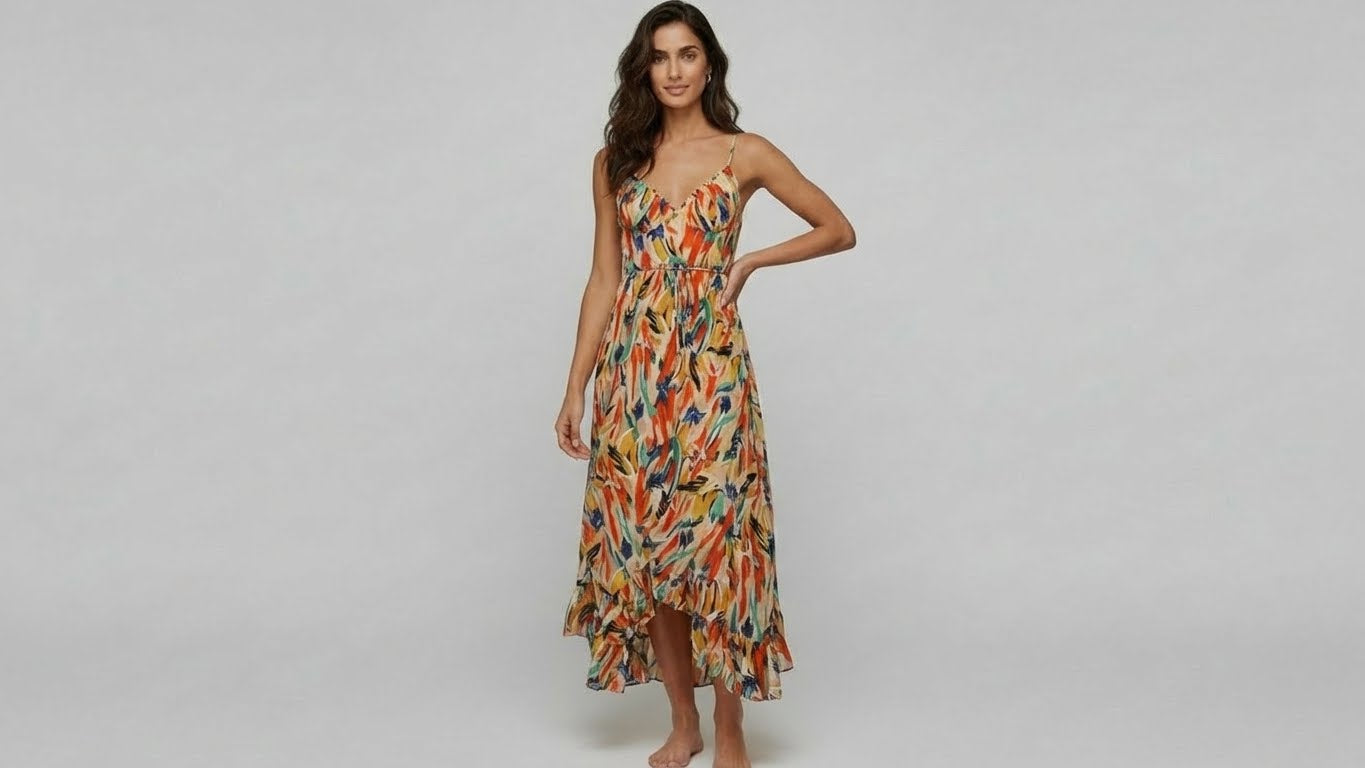 Clara elegante vestido largo