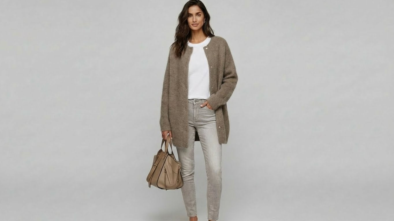 Chloé | Elegante Chaqueta de Cachemire