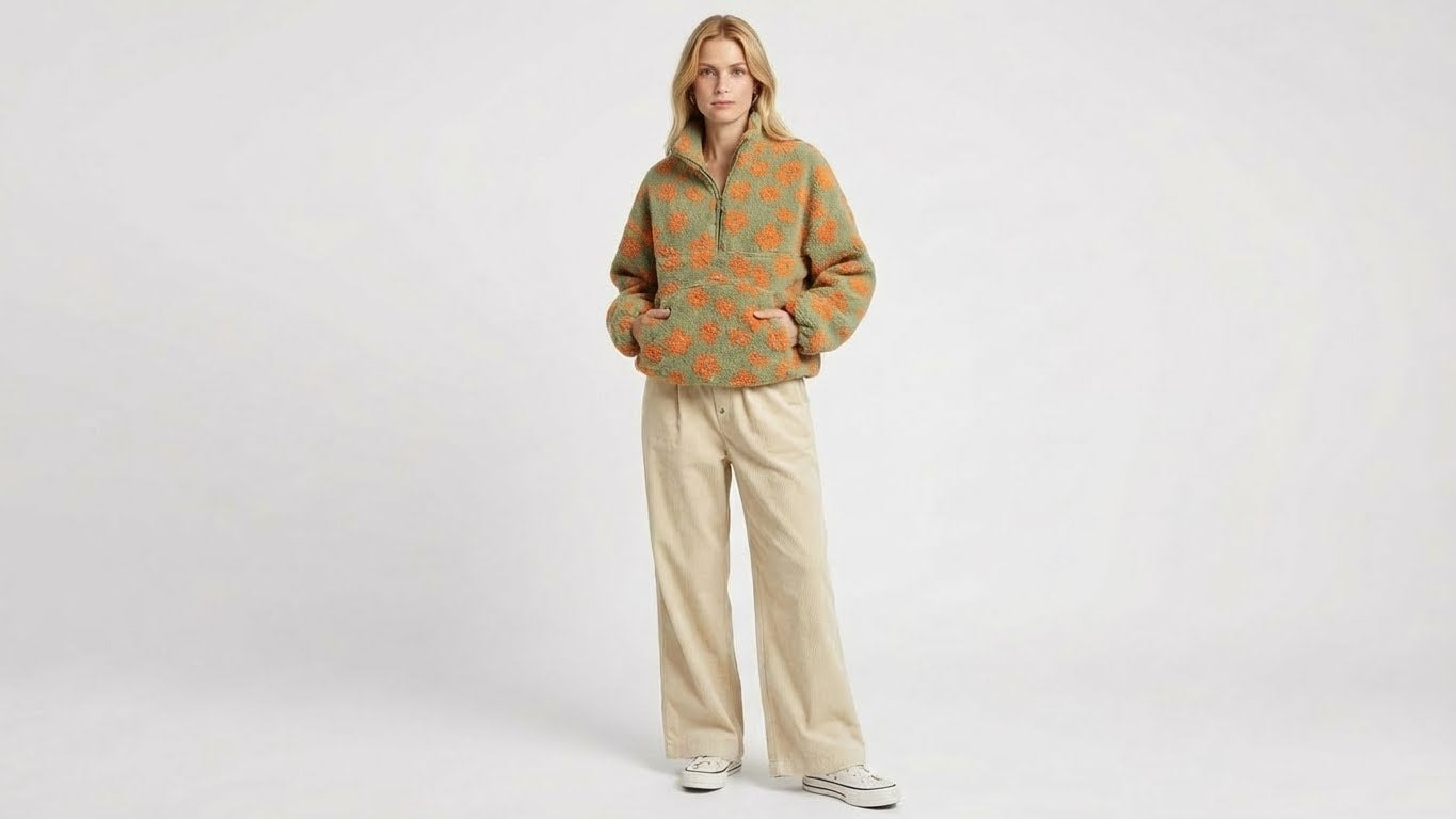 Daisy | Comodidad Floral en Forro Polar