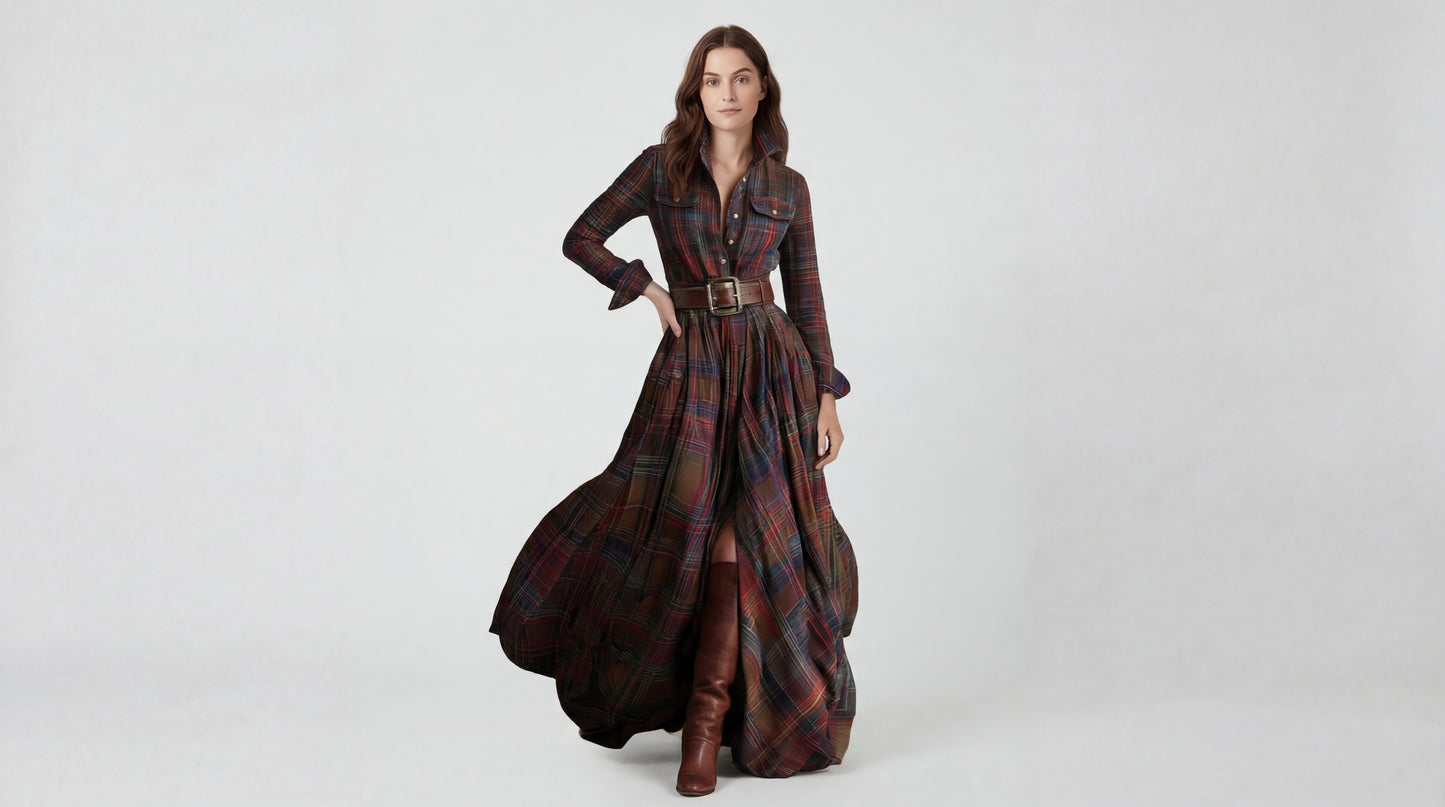 Gabrielle | Vestido Elegante de Tweed