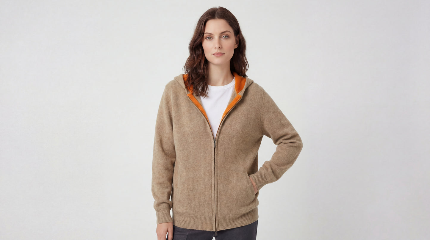 CASA™ | Sudadera de Lana con Capucha