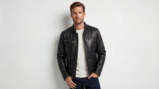 Hawthorne | Chaqueta de Cuero Vintage