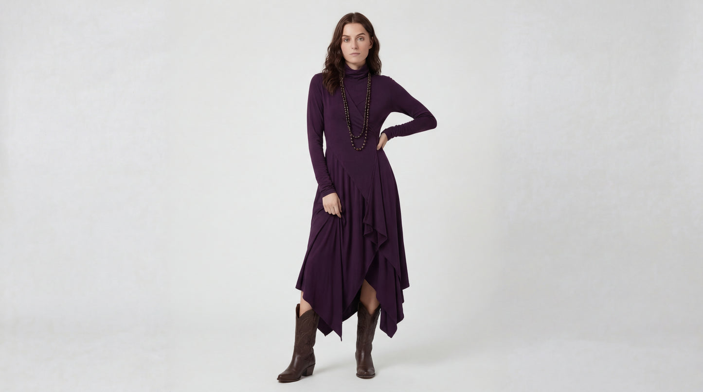 Vivienne | Vestido Maxi Elegante con Caída Fluida