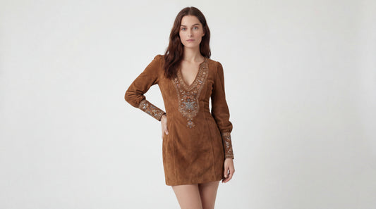 Hosanna™ | Vestido Mini de Ante Elegante