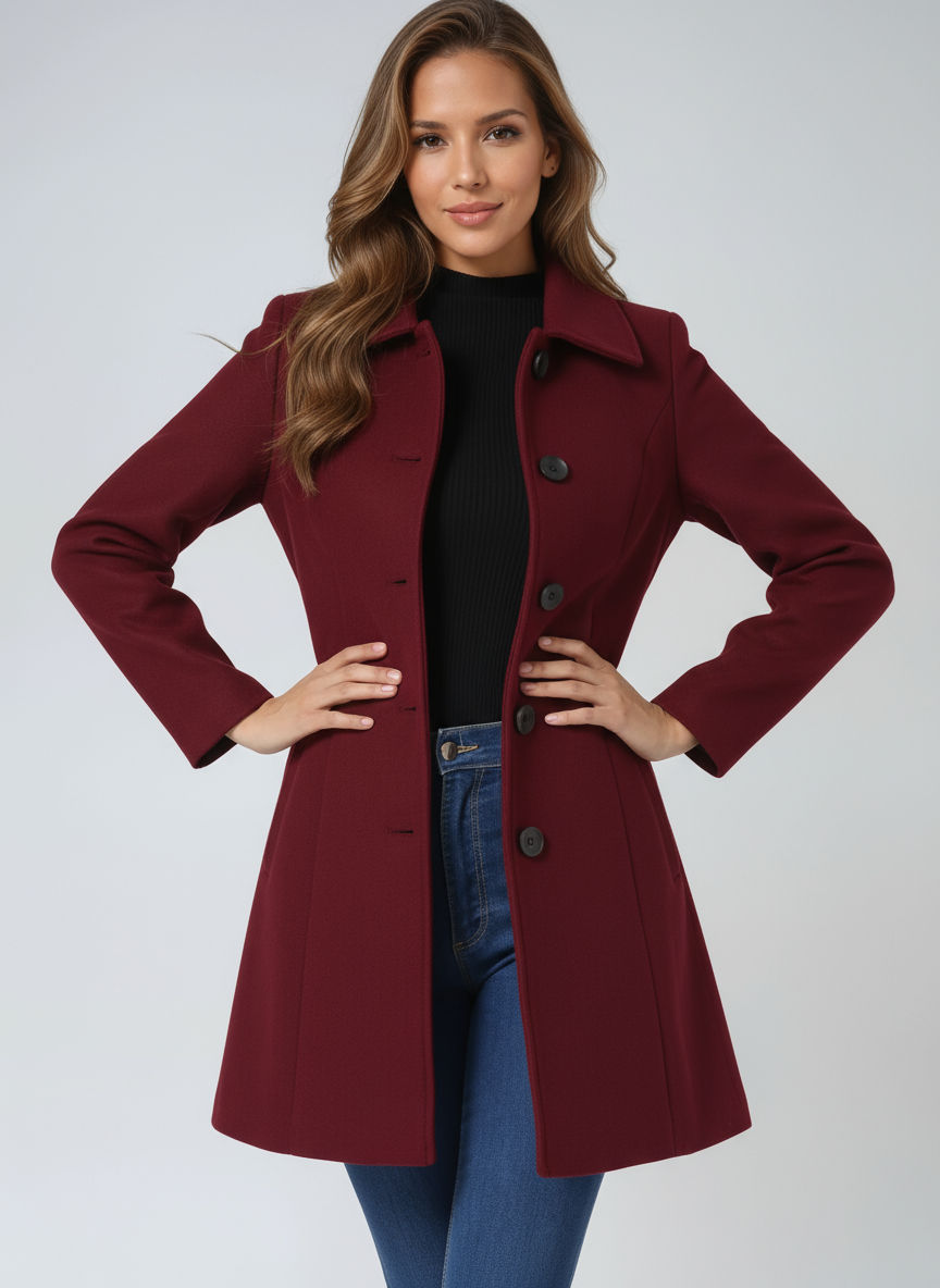 Josefina | Abrigo Trench de Invierno Elegante