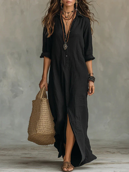 WILLOW | Vestido Maxi Elegante Sin Esfuerzo