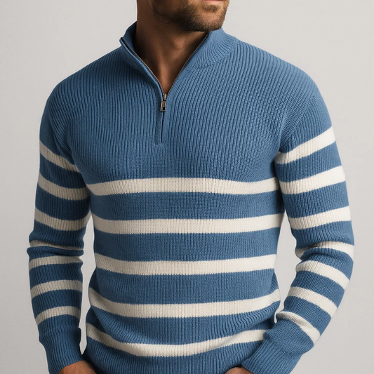 BLACKWELL | JERSEY PREMIUM CON CREMALLERA Y RAYAS