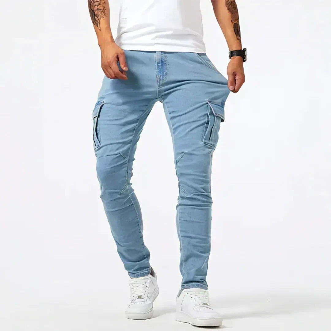 Mateo Rivera Cargo Denim Jeans